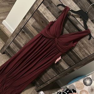 NWT Birdy Grey Cabernet Chiffon Lillian’s Dress